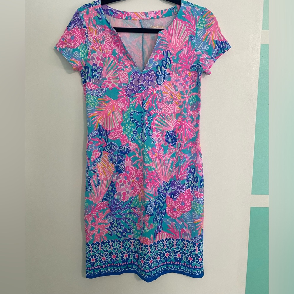 Lilly Pulitzer EUC XS Sophiletta dress multi splendor in the sands